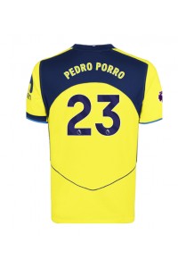 Tottenham Hotspur Pedro Porro #23 Jalkapallovaatteet Kolmaspaita 2025-26 Lyhythihainen